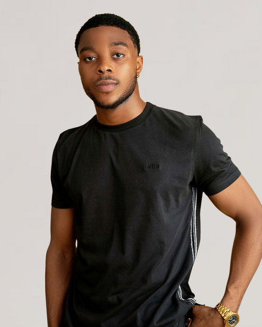 III Stripe Crew T-Shirt